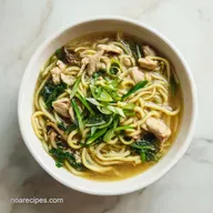 Chinese Chicken Noodle Soup: Quick and Authentic
