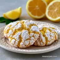 Crackle Lemon Cookies in 21 Minutes