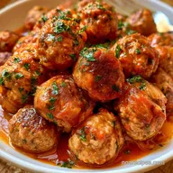 Slow-Cooked Italian Meatballs