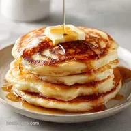 Fluffy Pancakes from Scratch in 20 Minutes: Golden and Airy