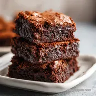 Homemade Fudgy Brownies from Scratch