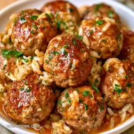 Instant Pot Porcupine Meatballs: Tender