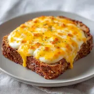 Stuffed Meatloaf with Mashed Potatoes
