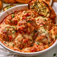 Meatball Sub Casserole with Cream Cheese