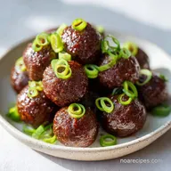 Mongolian Meatballs: Sticky and Caramelized