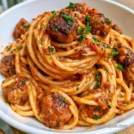 One-Pot Spaghetti and Meatballs