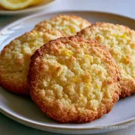 Rich Lemon Butter Cookies with Fresh Lemon Zest