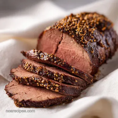 Cumin Lamb: Crispy Pan-Seared Recipe Card