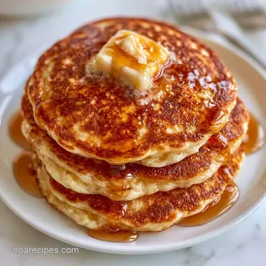 Pancakes Easy Recipe in 20 Minutes Recipe Card