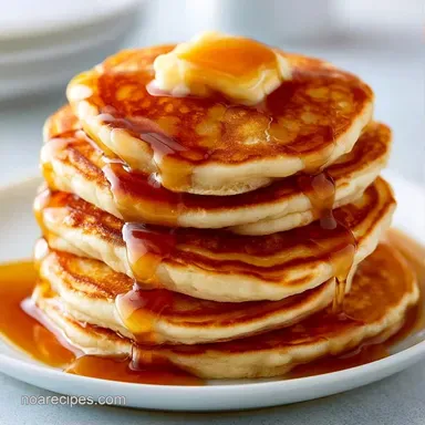 Pancakes Easy in 25 Minutes: Fluffy Recipe Card