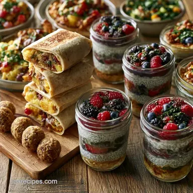 Easy Healthy Breakfast Meal Prep Recipes for Weekdays