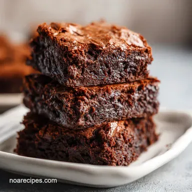 Fudgy Brownies from Scratch Ready in 40 Minutes