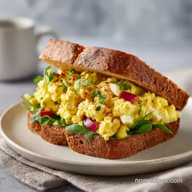 Creamy Japanese Egg Sandwich Recipe Card