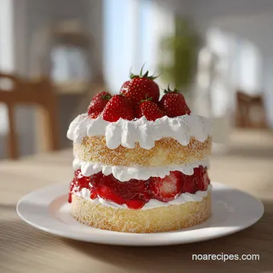 Japanese Strawberry Shortcake: Fluffy
