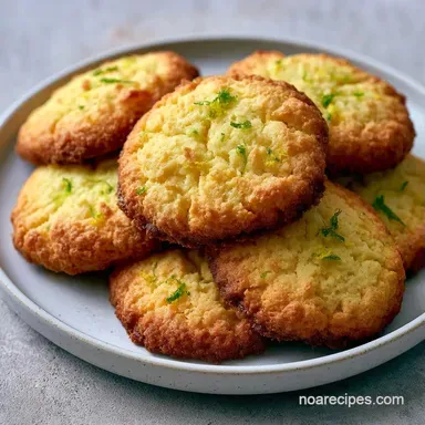 Lemon Butter Cookies with Fresh Zest Recipe Card