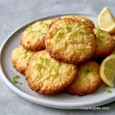 Lemon Butter Cookies with Fresh Zest
