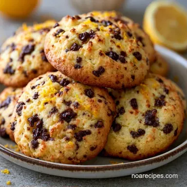 Lemon Chocolate Chip Cookies in 25 Minutes Recipe Card