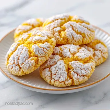 Lemon Crinkle Cookies in 22 Minutes Recipe Card