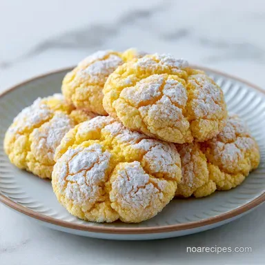 Lemon Crinkle Cookies in 22 Minutes