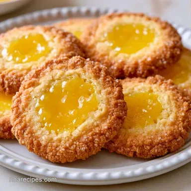 Lemon Curd Butter Cookies in 60 Minutes Recipe Card