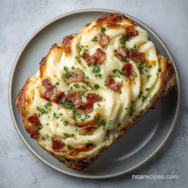 Meatloaf Potato Casserole in 60 Minutes Recipe Card