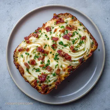 Meatloaf Potato Casserole in 60 Minutes