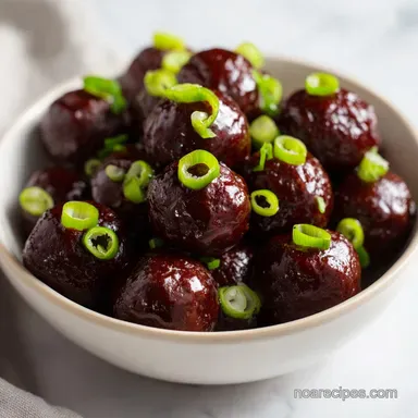 Mongolian Meatballs in 30 Minutes Recipe Card