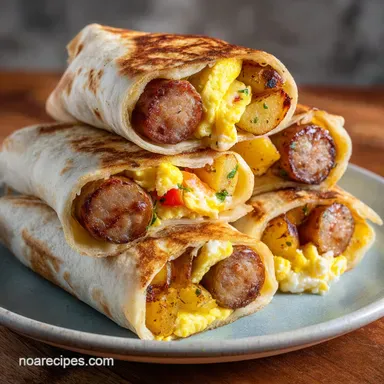 Breakfast Burritos: Freezer-Friendly
