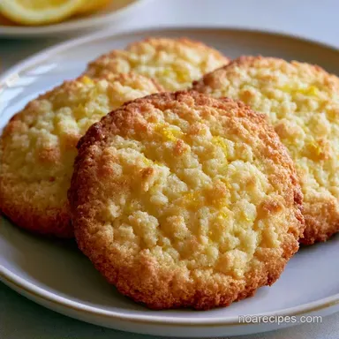 Rich Lemon Butter Cookies in 25 Minutes