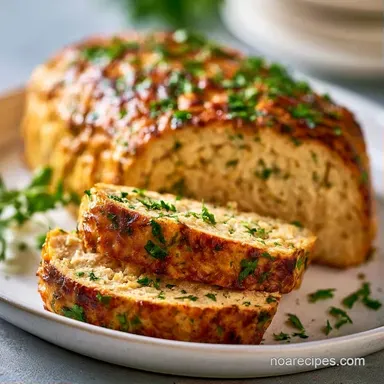 Savory Meatloaf: Tender and Caramelized Recipe Card