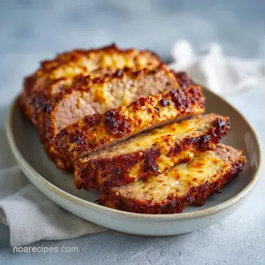 Simple Italian Meatloaf Bake: Tender Recipe Card