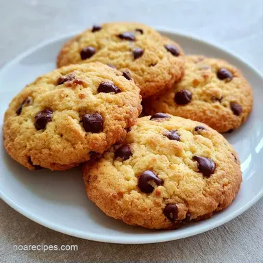 Soft Lemon Chocolate Chip Cookies (24) Recipe Card