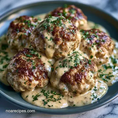 Swedish Sauce for Meatballs in 20 Minutes Recipe Card
