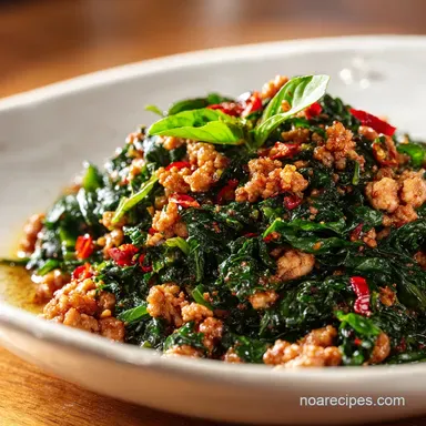 Thai Basil Chicken in 15 Minutes