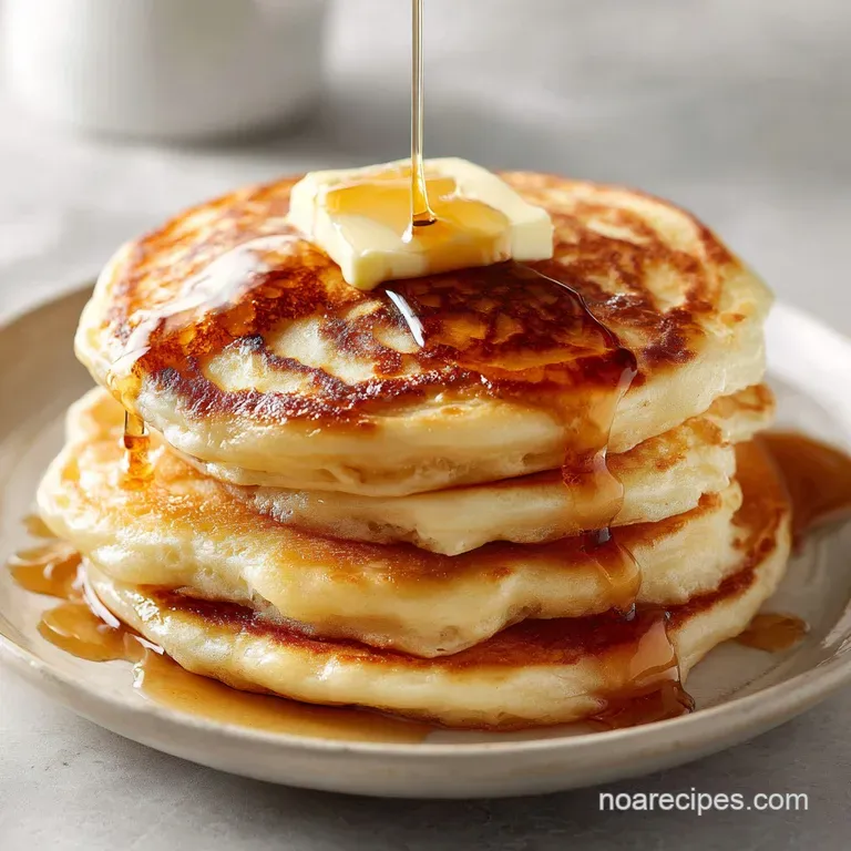 Easy Fluffy Pancakes from Scratch: Airy and Golden