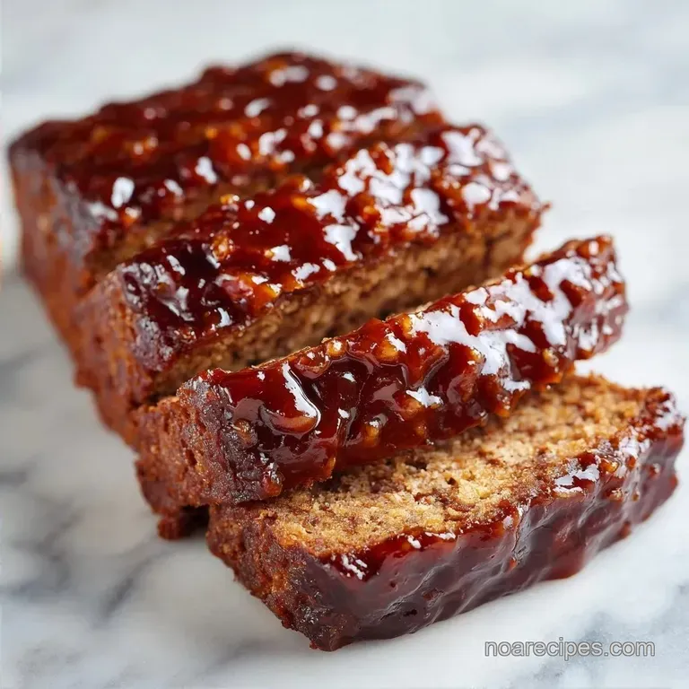 Glazed Sheet Pan Meatloaf: Tangy and Caramelized