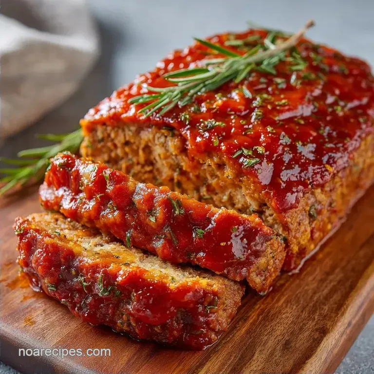Italian Meatloaf: Savory and Cheesy