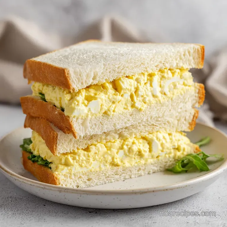 Japanese Egg Sandwich: Fluffy and Creamy