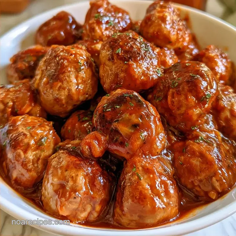 Healthier Frozen Meatballs With Sauce