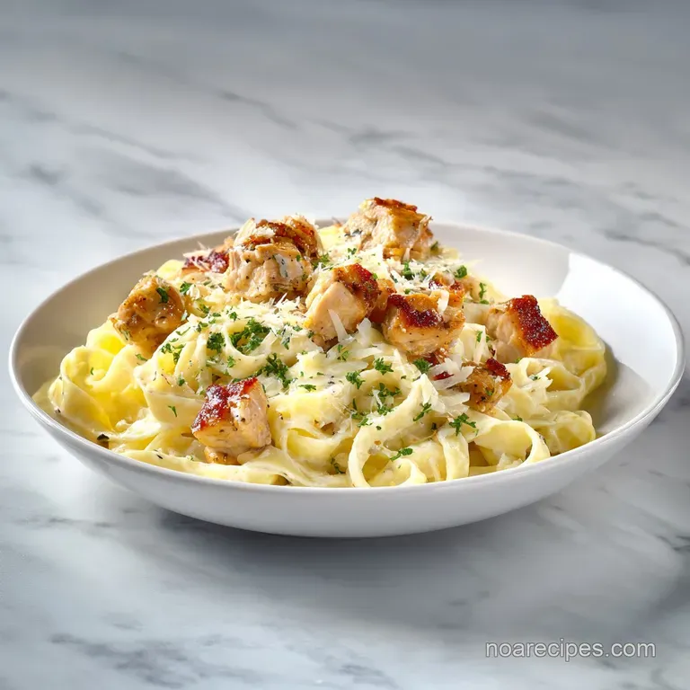 Quick 30-Minute Weeknight Pasta: Creamy Garlic Chicken