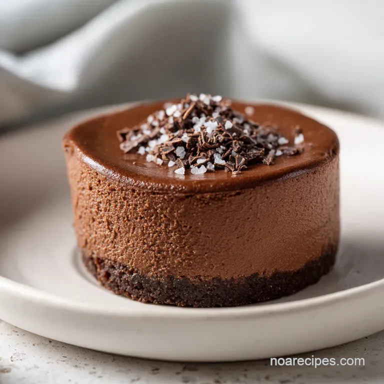 Simple No Bake Chocolate Cheesecake: Velvety and Rich