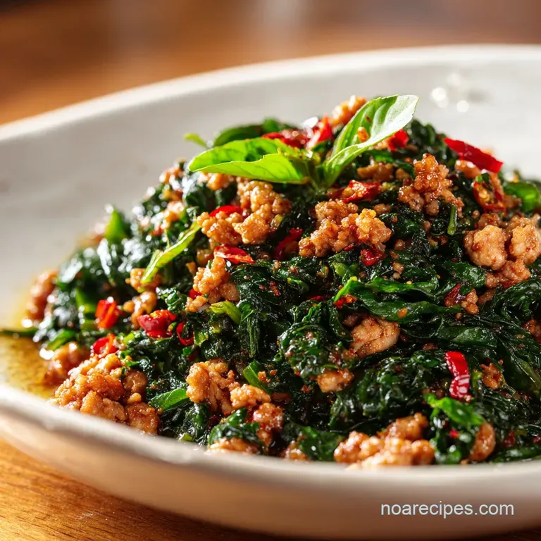 Thai Basil Chicken: Authentic Pad Krapow Gai