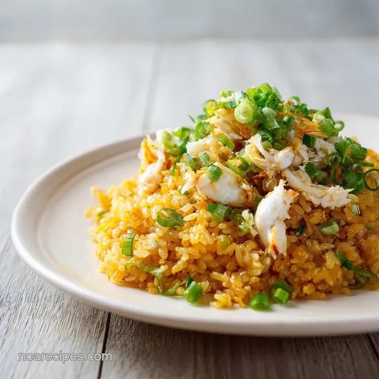 Thai Crab Fried Rice: Toasted and Tender