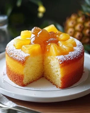 Pineapple Cake.